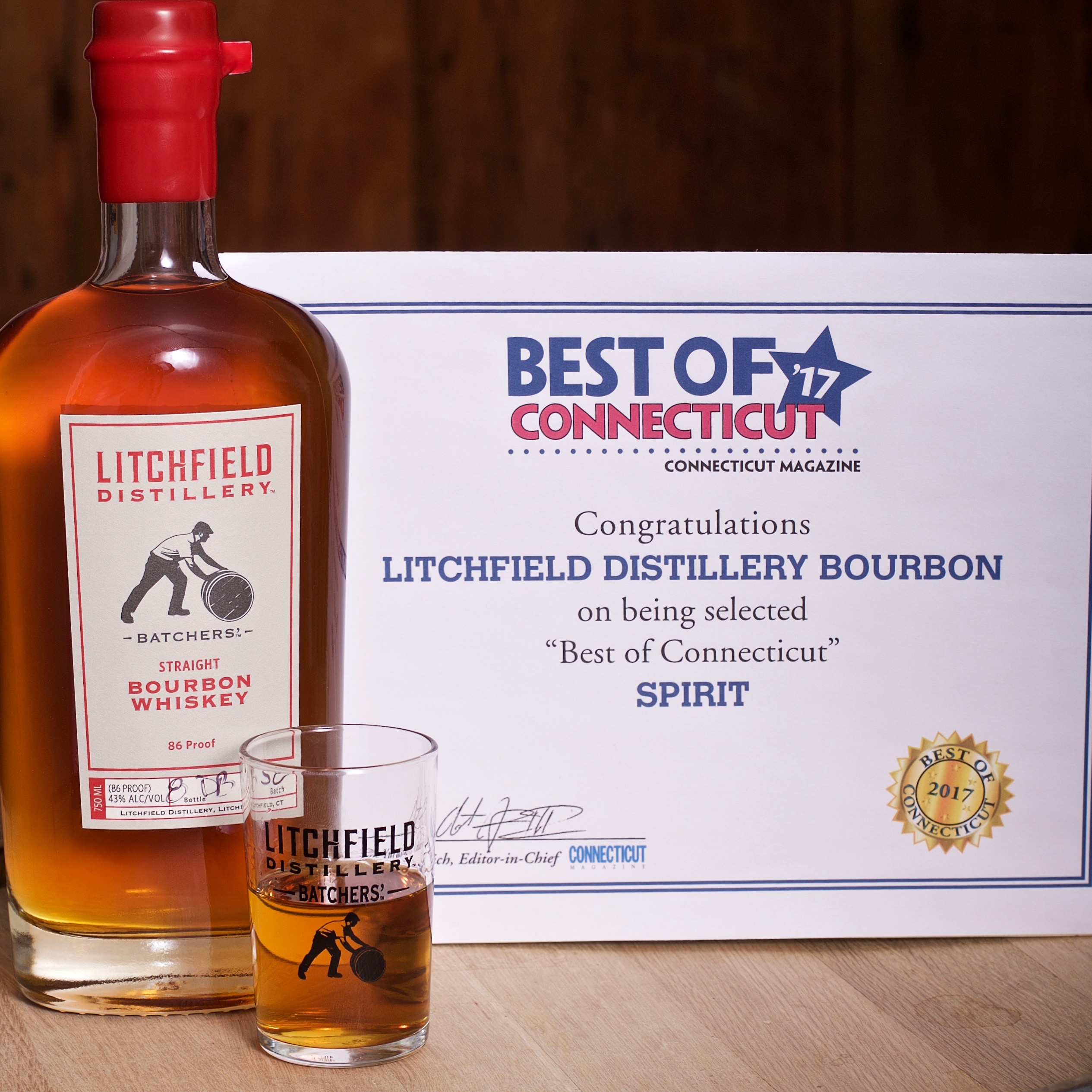 Litchfield Distillery Best Of Award