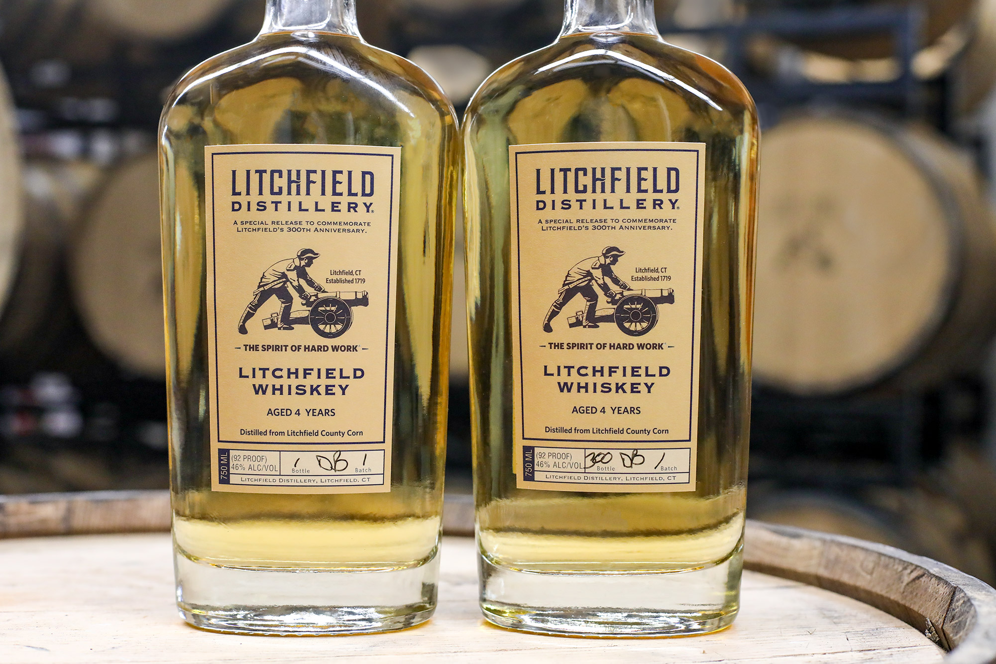 A limited run of 300 bottles to celebrate Litchfield, Connecticut's 300th Anniversary.