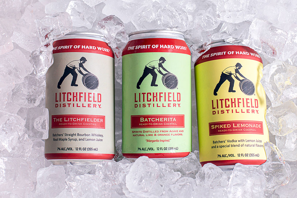 Litchfield Distillery Craft Cocktail-Cans