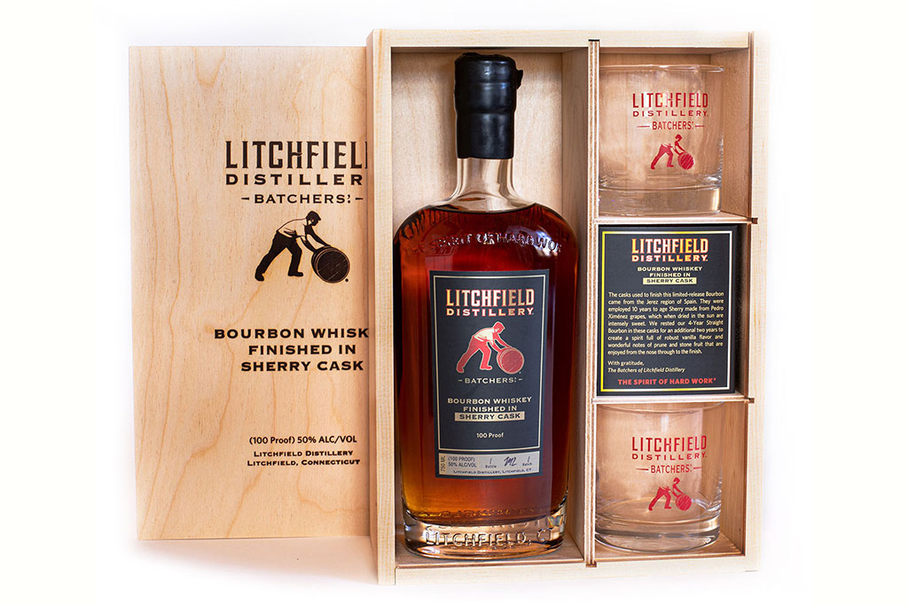 Litchfield Distillery Sherry-Bourbon-Box-Set