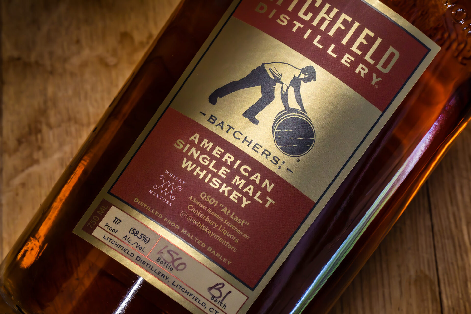 Litchfield Distillery American Single Malt Whiskey