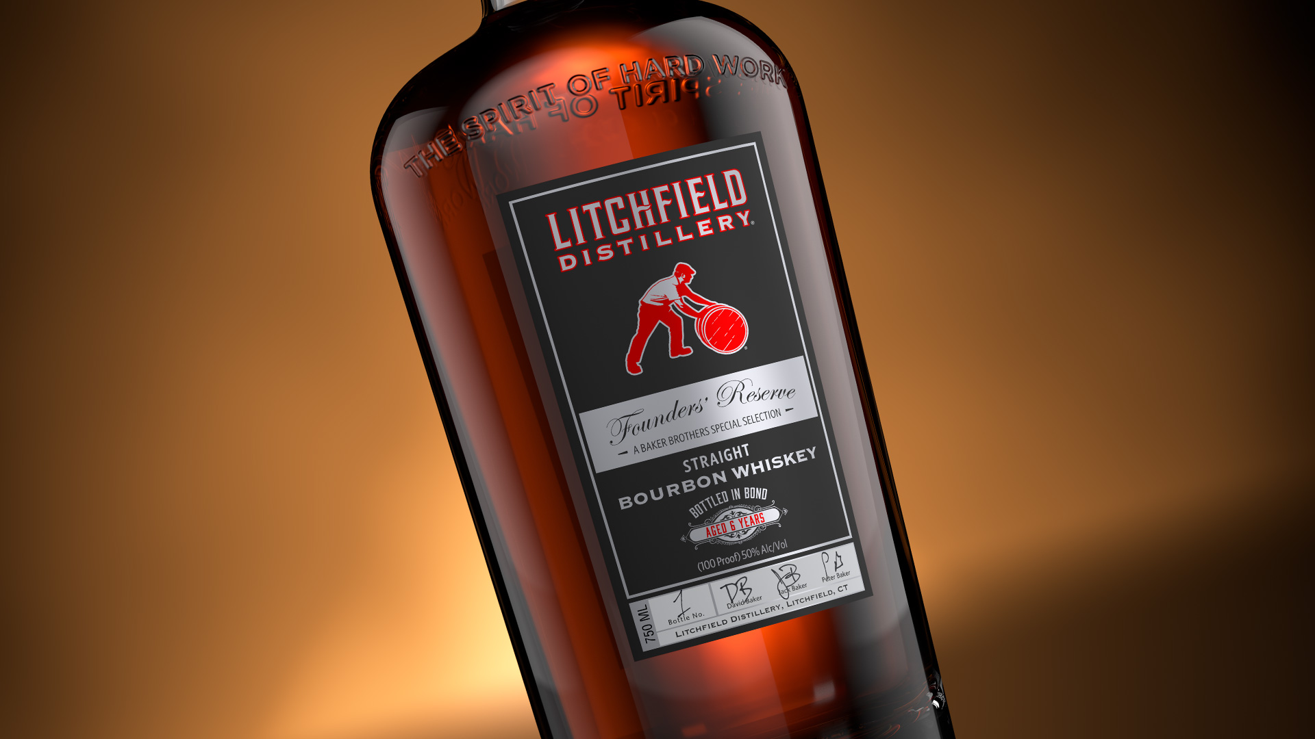 Litchfield Distillery Bottled-in-Bond Bourbon Whiskey