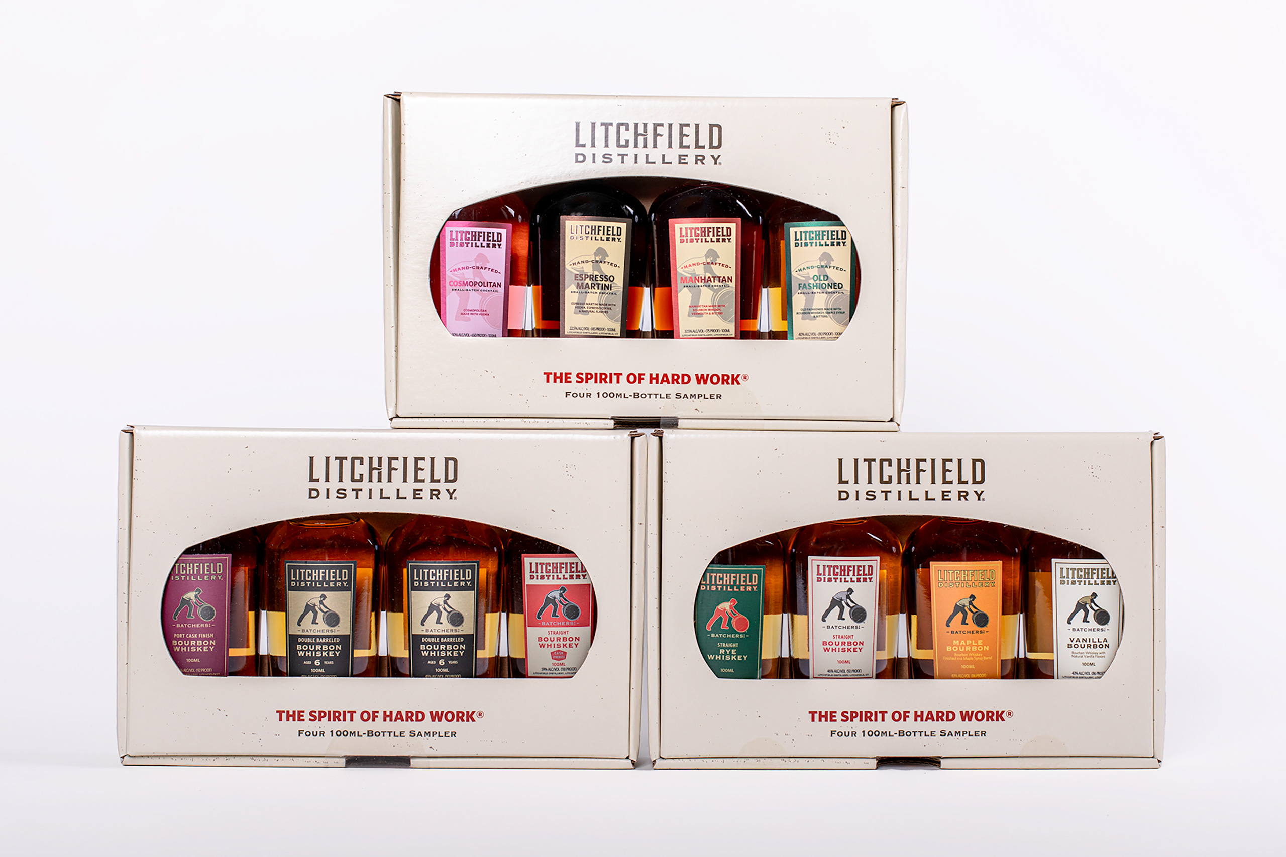 Litchfield Distillery 100ml-sample-packs