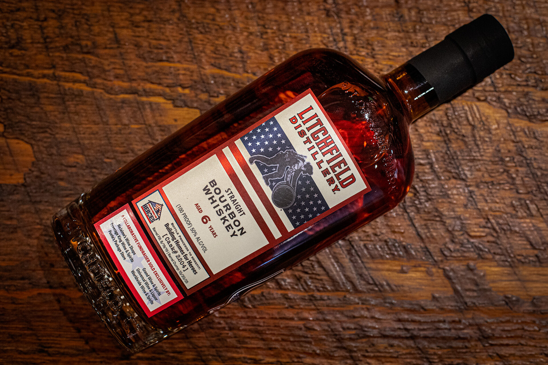 Litchfield Distillery BHFH Bourbon Whiskey