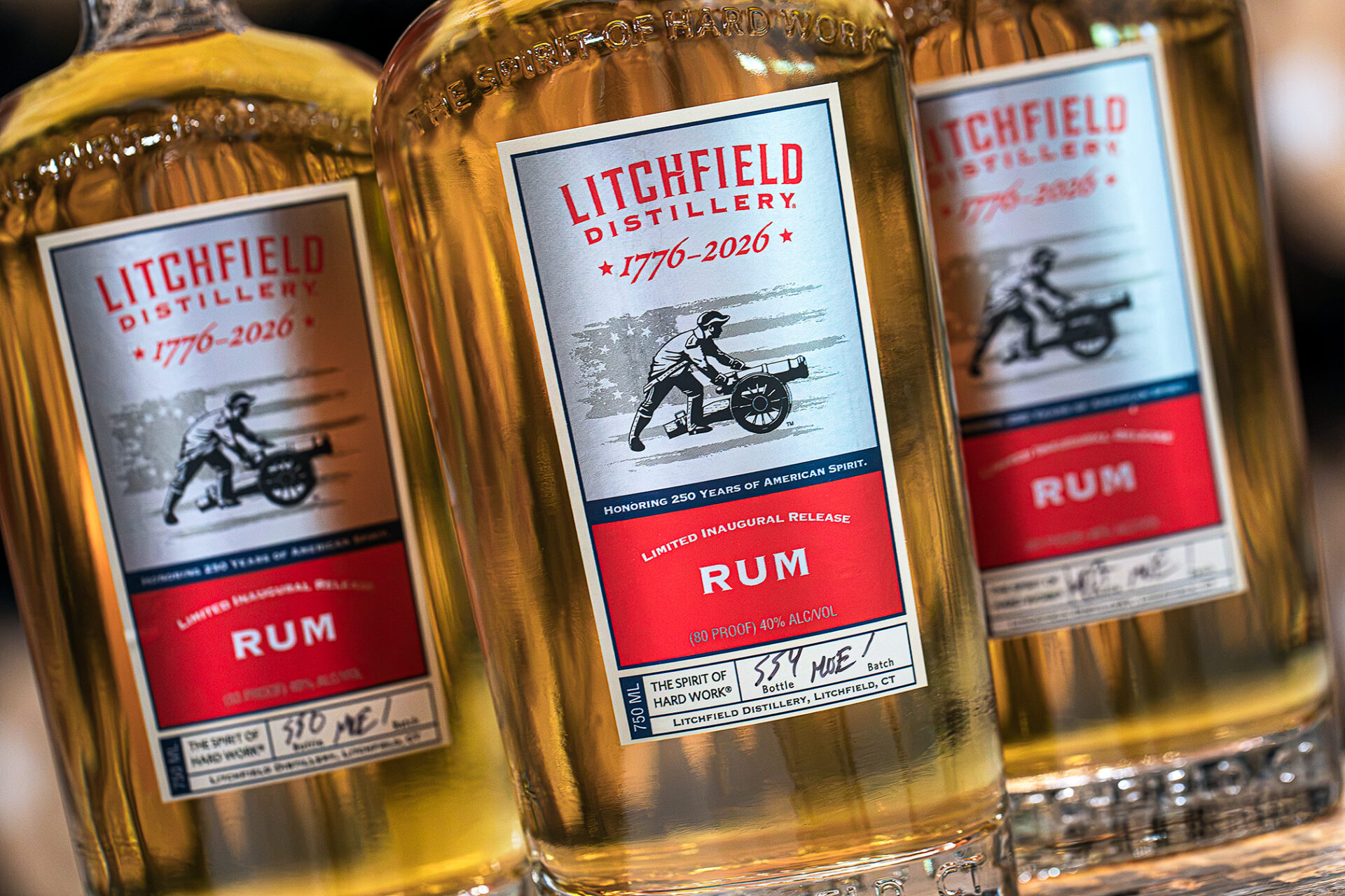 Litchfield Distillery 250th Anniversary Rum